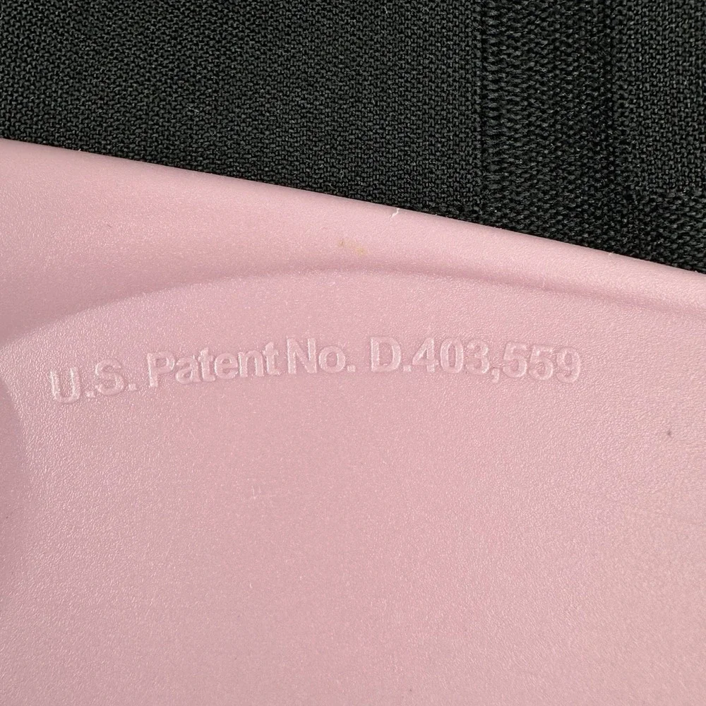 PAMPERED CHEF PINK NYLON KNIFE # 4462 Serrated NoBrown Lettuce Cookware Safe 12